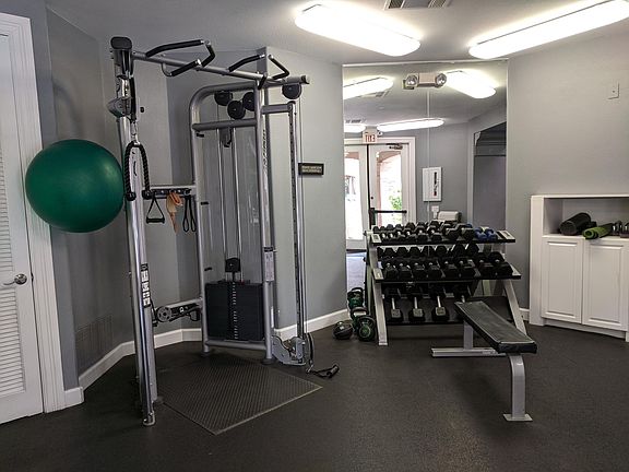 Clubhouse fitness center