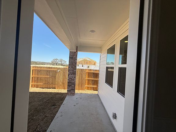 Covered patio