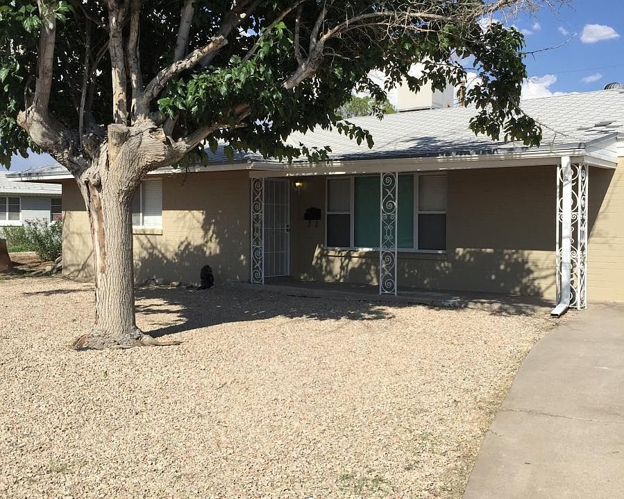 Outside front
