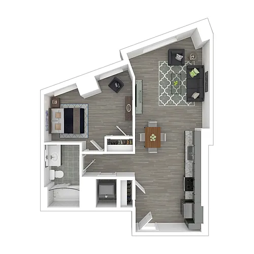 Floor plan The Flow (A4)