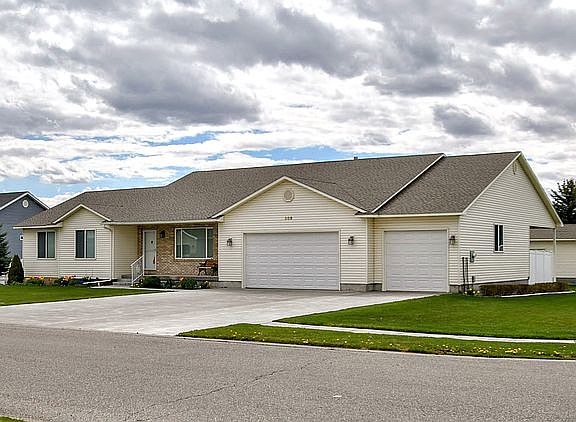 Large 3 car garage