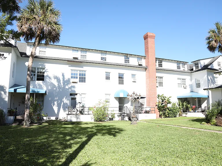 The Flamingo Large Back Lawn