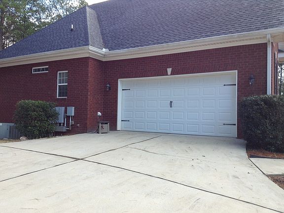 Two car attached garage