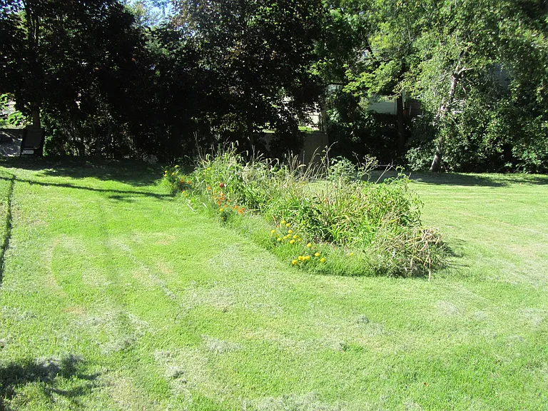 Garden area & attached lot