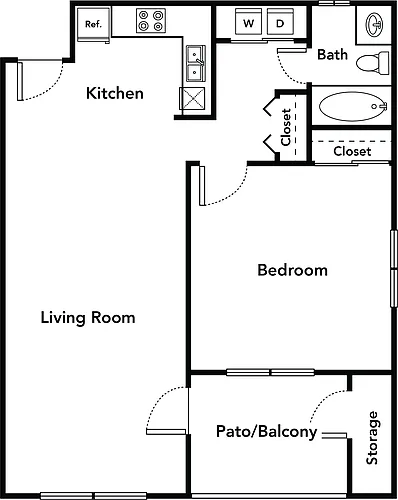 Floor plan A - The Arena