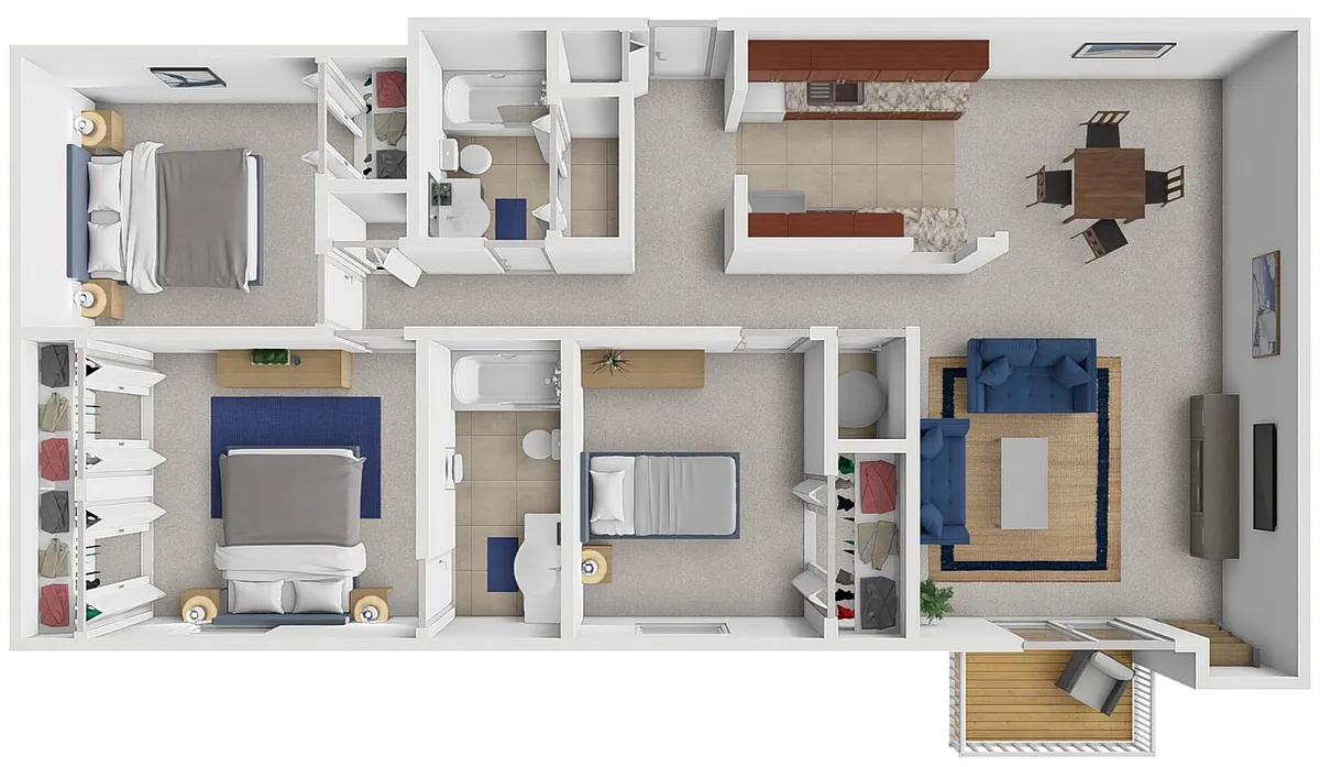 Floor plan Mammoth