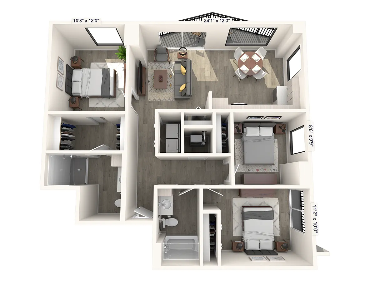 Floor plan The Ensemble