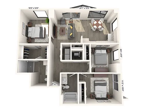 Floor plan The Ensemble