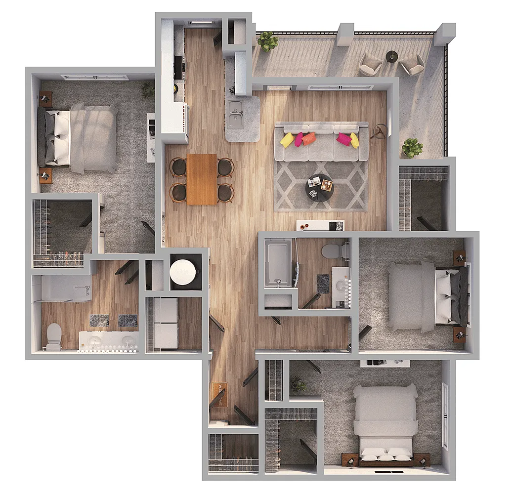 Floor plan C1