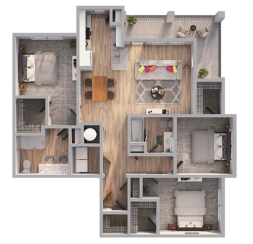 Floor plan C1