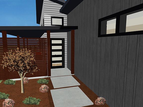 Mid-Century Modern Dark Exterior Option