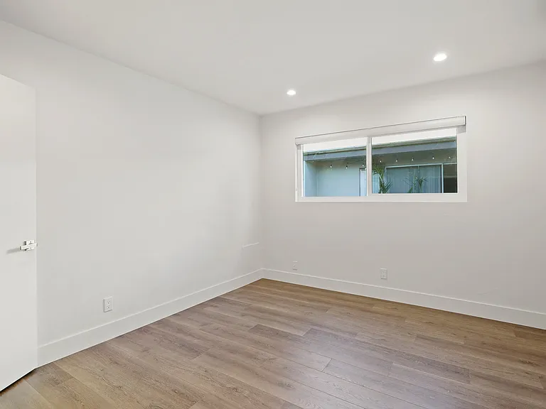 Bedroom with Recessed Lighting