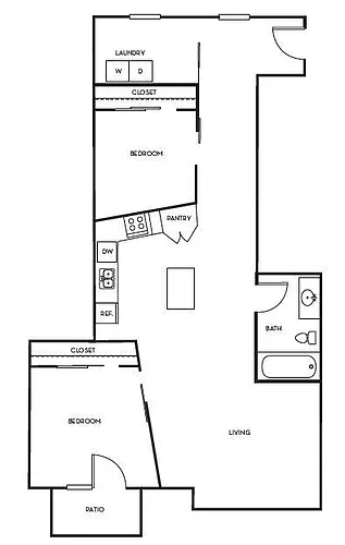 Floor plan Hudson
