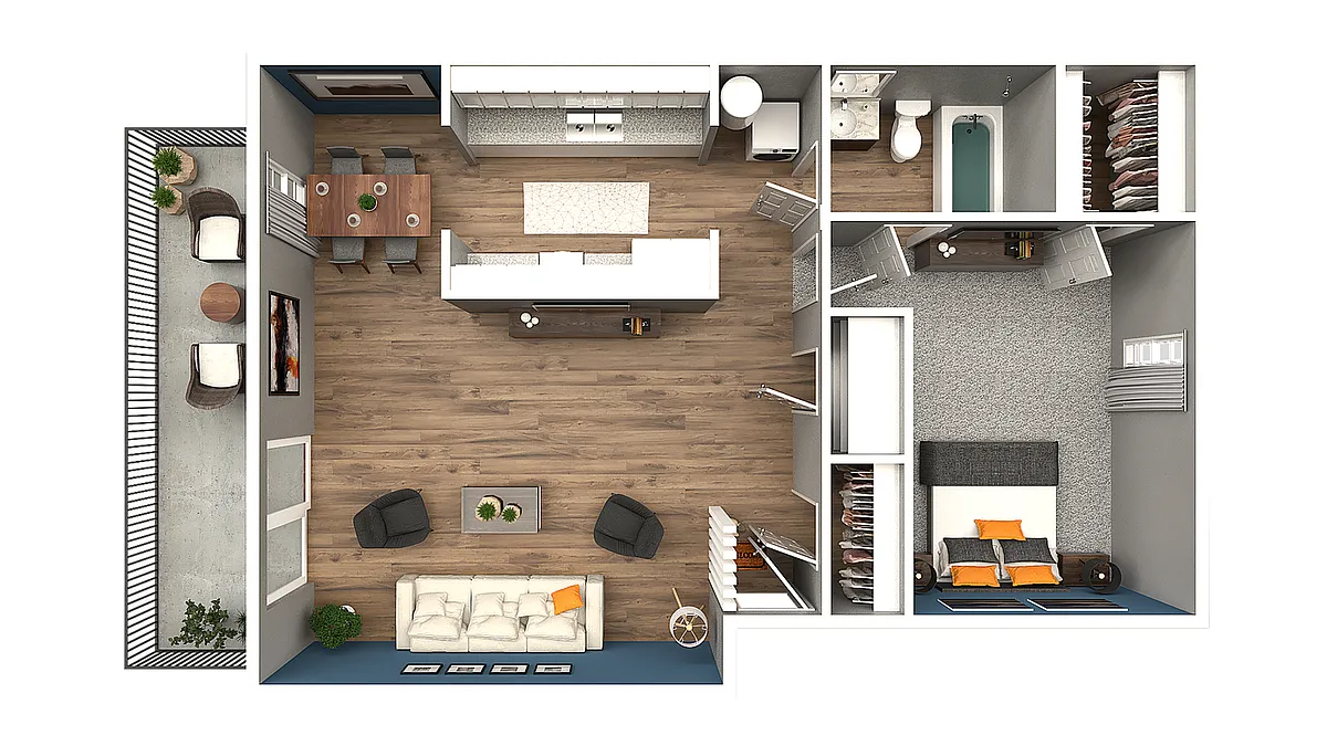 Floor plan Bogey