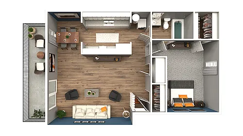 Floor plan Bogey