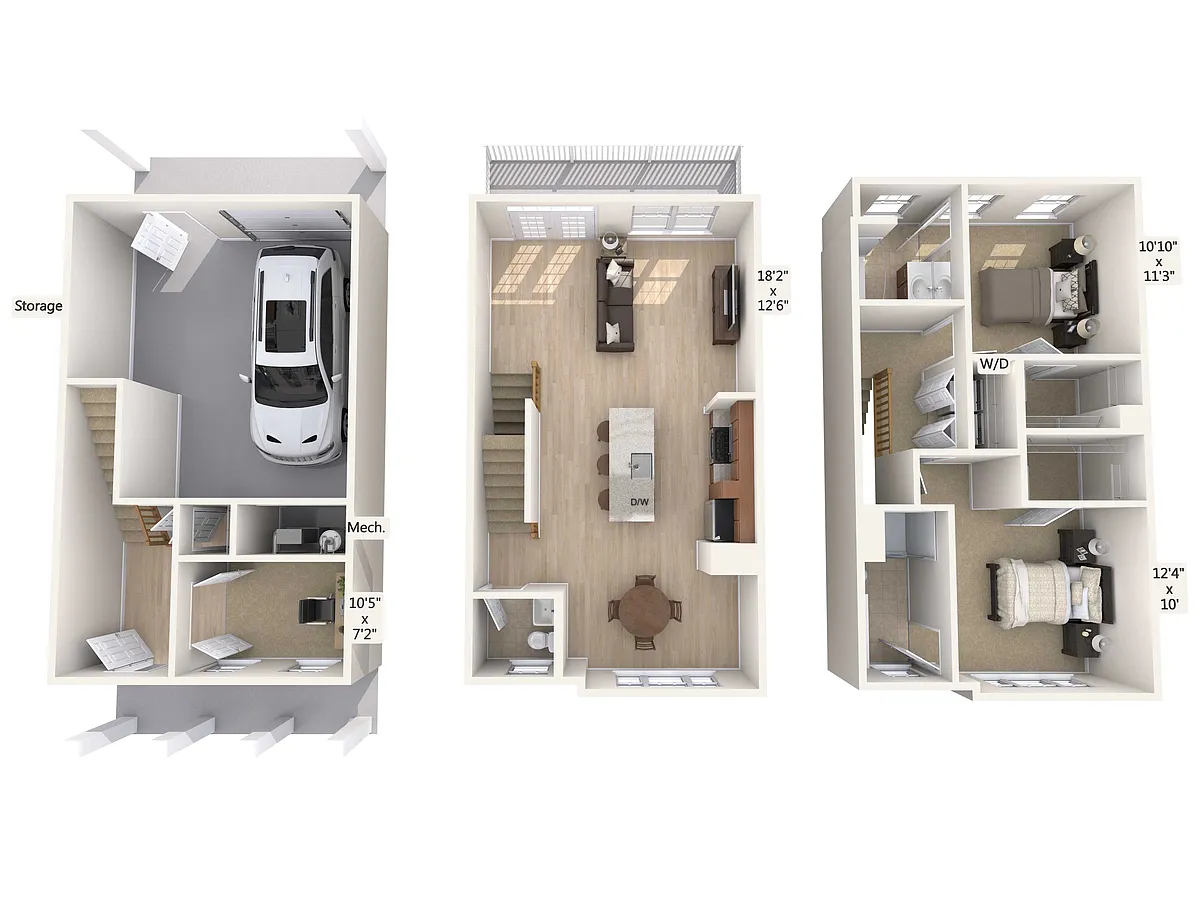 Floor plan B4TD