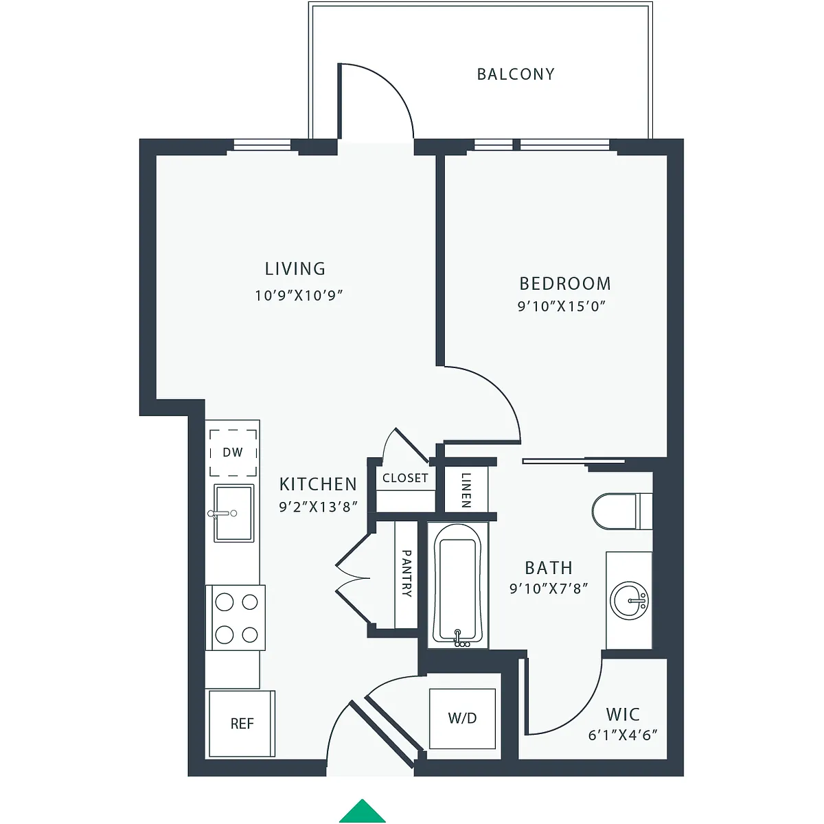 Floor plan A1-ALT 2