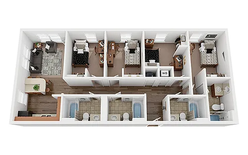 Floor plan The Henderson Platinum