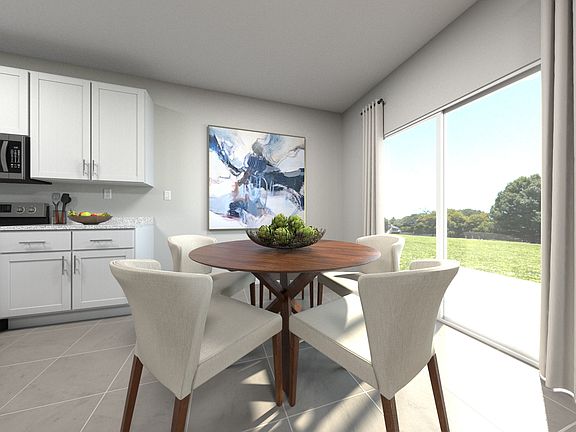 Dining rendering in the Archer.