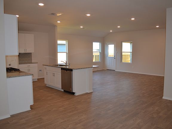 Dining room, Living room, and kitchen