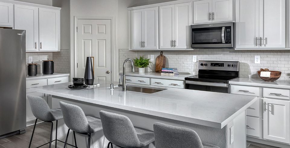 Kitchen in a nearby Meritage Homes community.