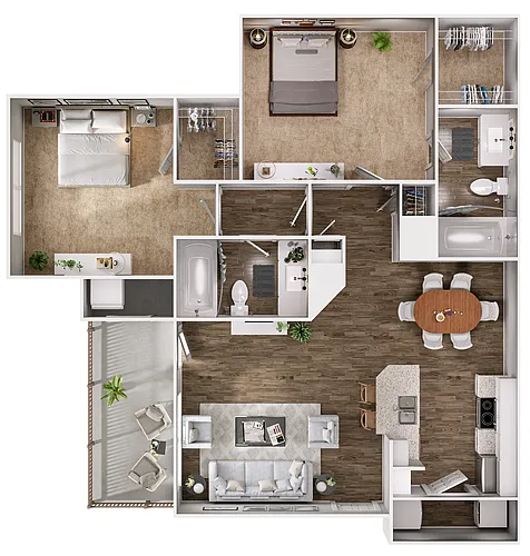 Floor plan B2