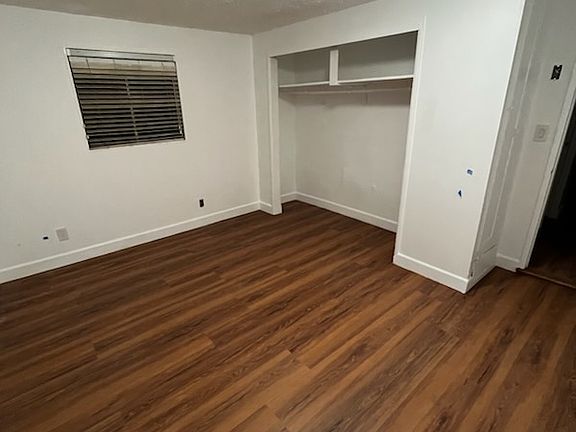 Freshly painted main bedroom.