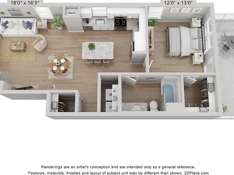 1-Bedroom