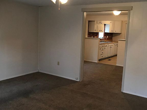 Open dining room