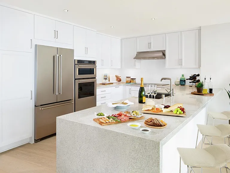 Gourmet kitchen with high end appliances