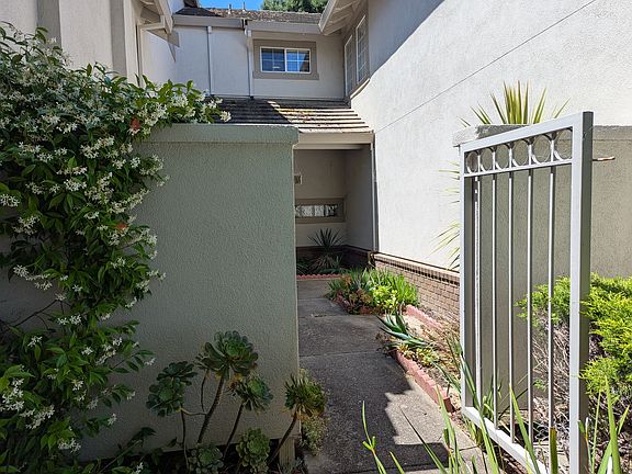 private courtyard area