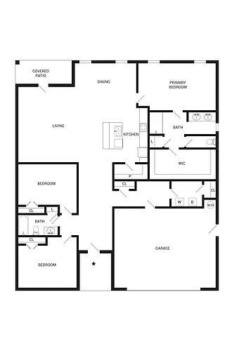 Floor plan The Escape