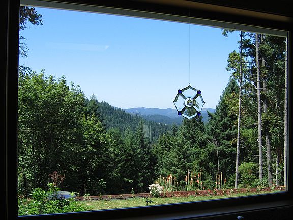 View from kitchen window