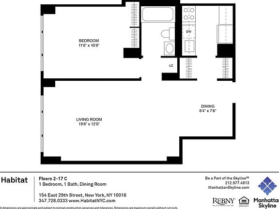 2nd image of 154 E 29th St #703