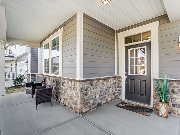 Front porch and entry