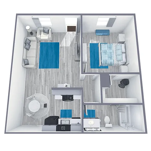Floor plan A1 Bronze