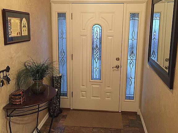 front door looking west