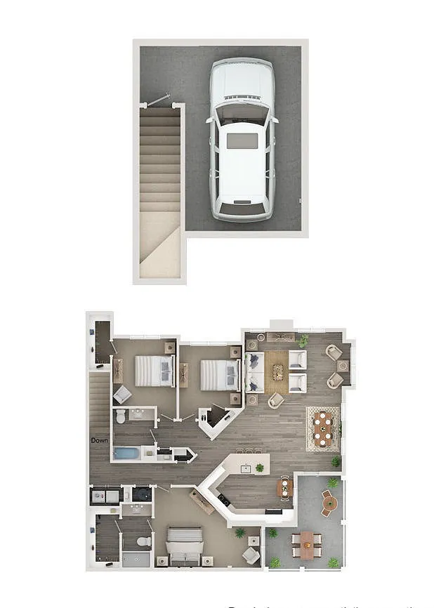 Floor plan C1