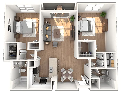 Floor plan 2B20