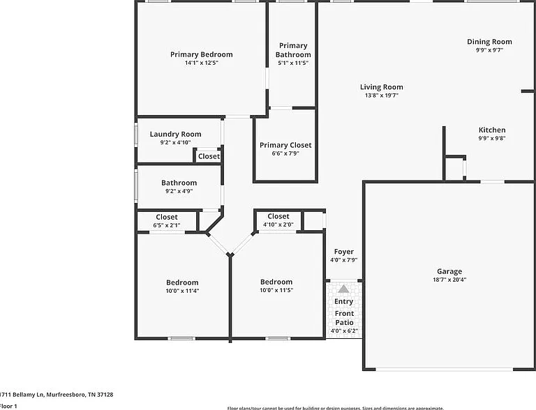 3 bed, 2.0 bath, 1357 sqft, $2,610 — Photo 2