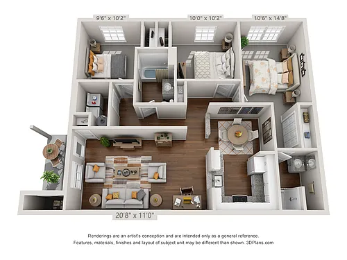 Floor plan The Cove