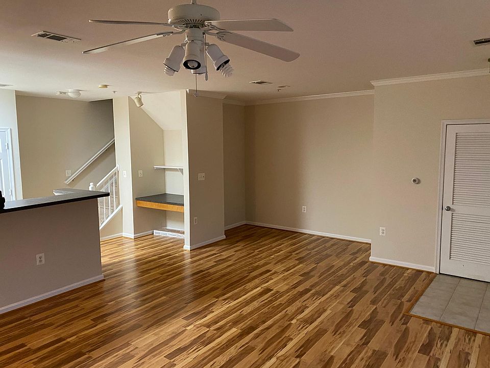 Living/dining area + desk area