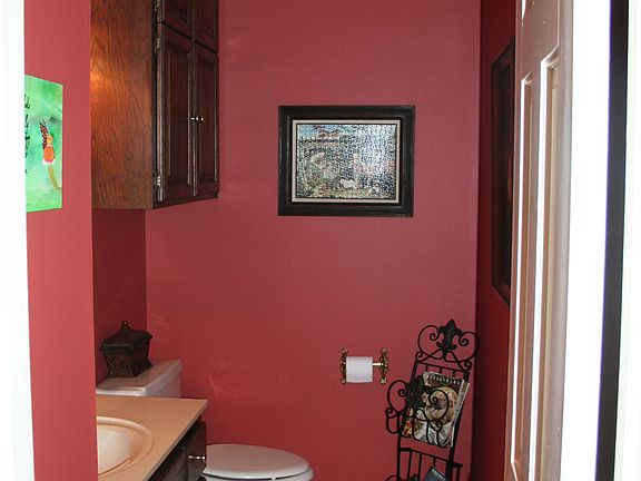 Half Bath off Kitchen