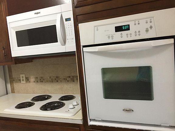 New cooktop, wall oven, microwave