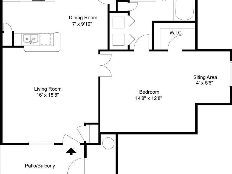Pinnacle Terrace - Vista - 1 Beds - 1 Baths - 756 Sq. ft.