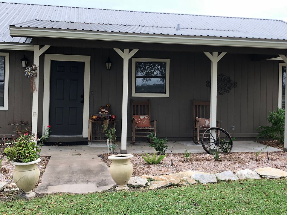 Large concrete entrance  