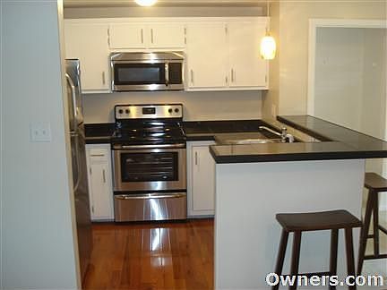 Close-up of updated kitchen