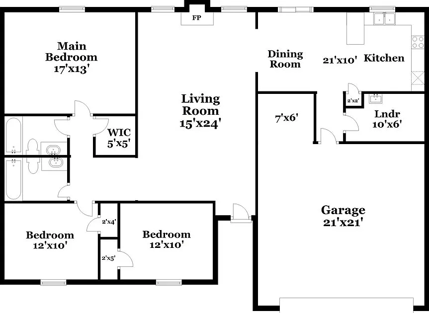 3 bed, 2.0 bath, 1497 sqft, $2,730 — Photo 2