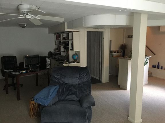 Den with wet bar