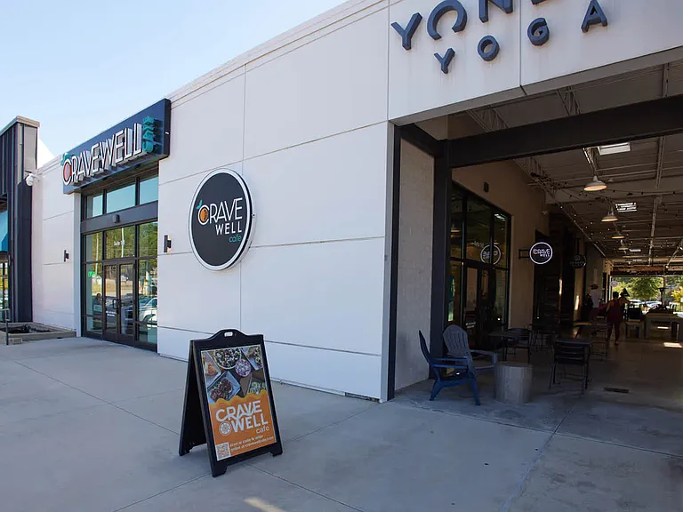 Grab a bite to refuel after a Yonder Yoga class